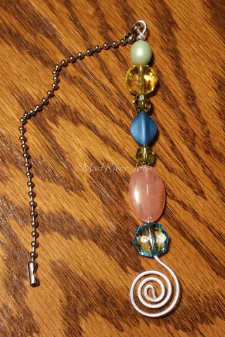 Pulls--Pastel Acrylic Beaded Ceiling Fan/Light Pull