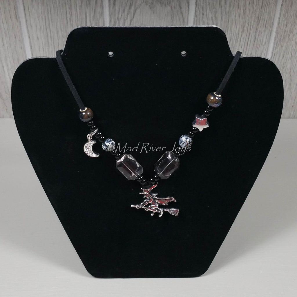 Necklace--Flying Witch