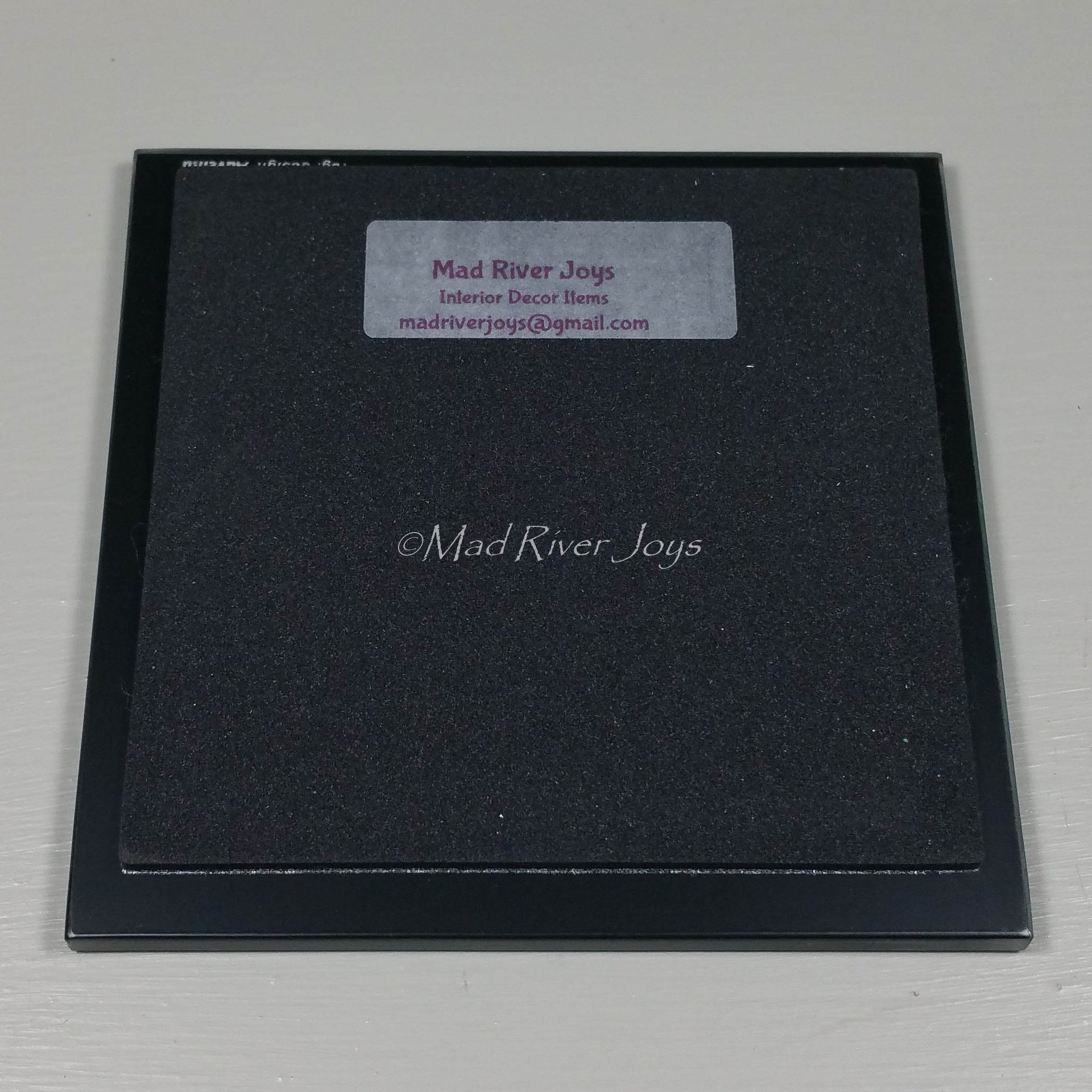 Coaster--Photo Print--Glass--White Ash Tree Leaves