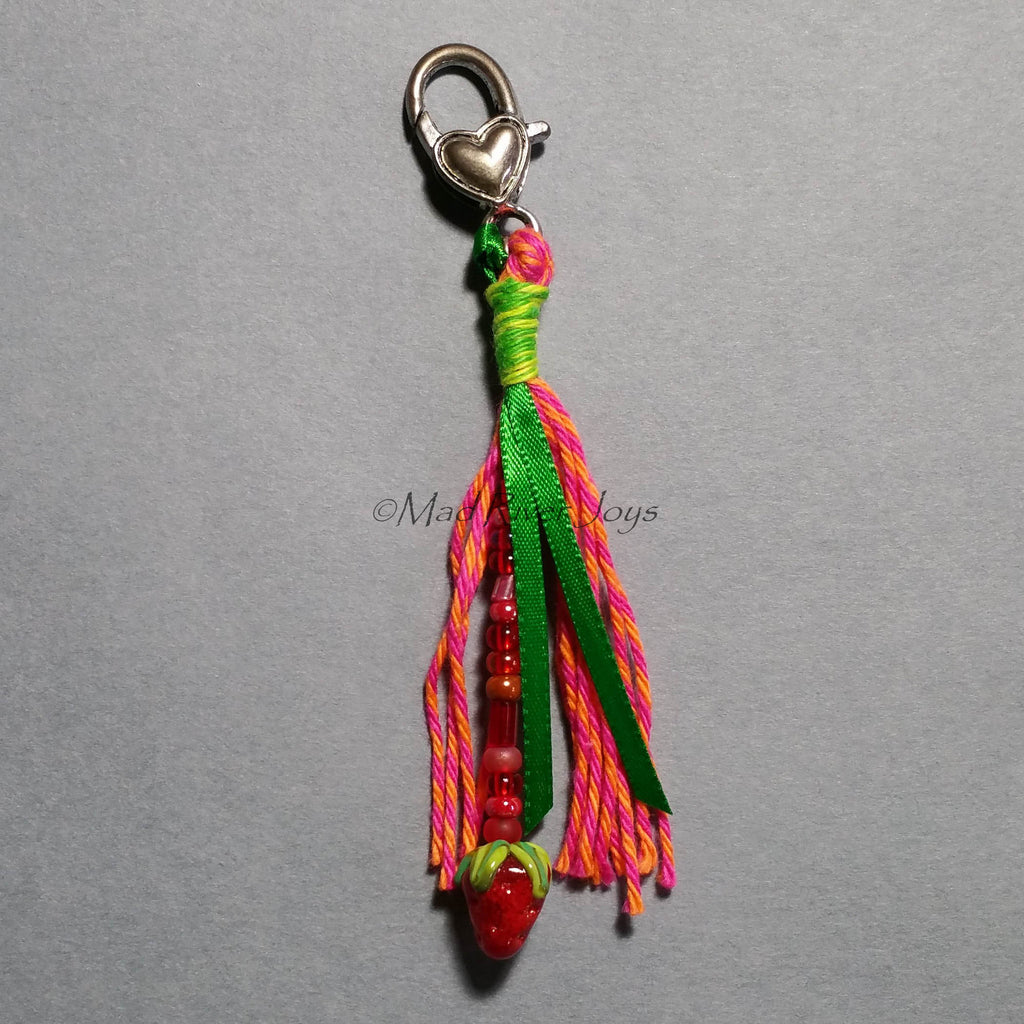 Purse Dangle--Strawberry