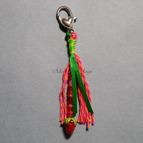 Purse Dangle--Strawberry
