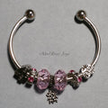 Bracelet--Cuff--Pink Friends Forever