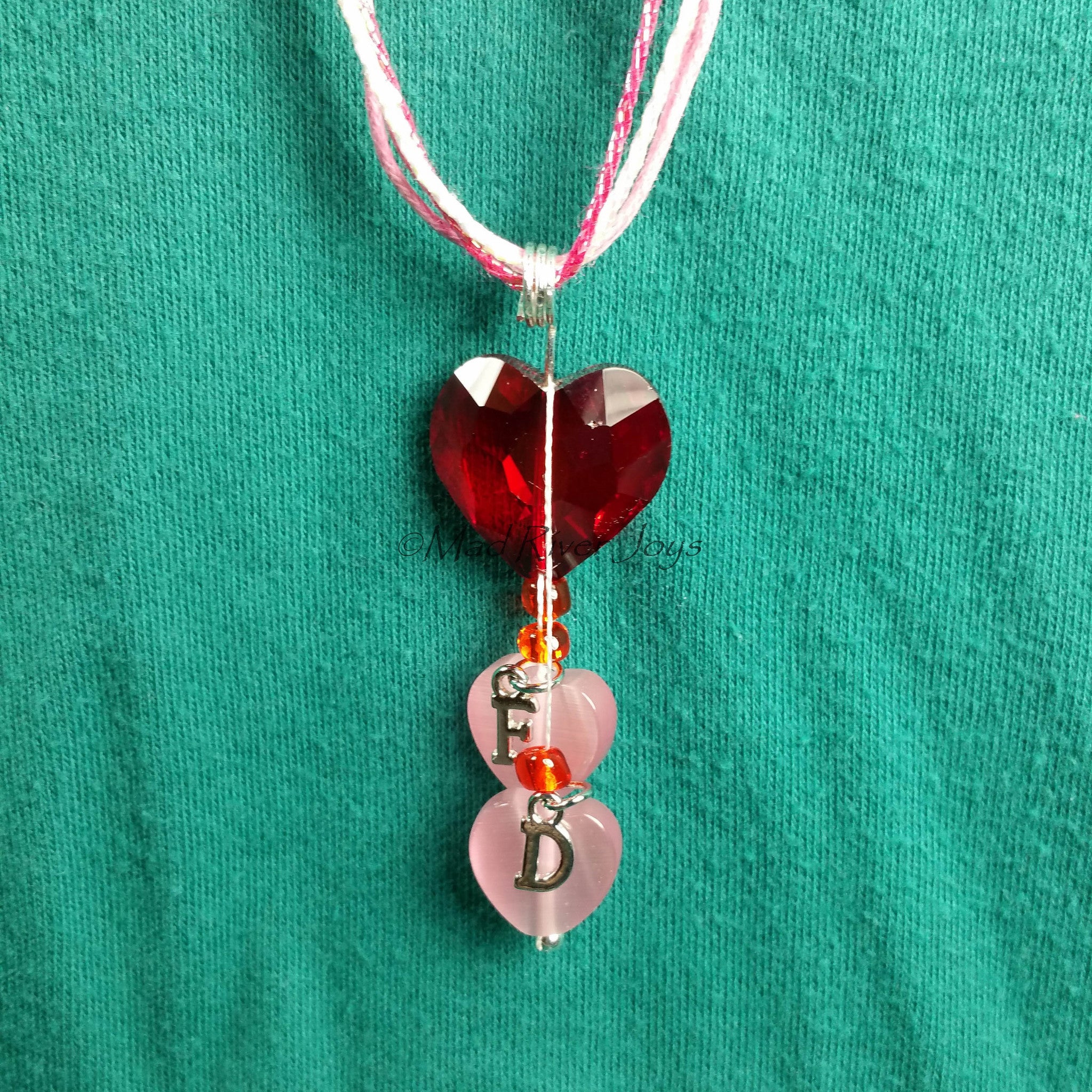 Necklace--You Pull My Heart Strings--Personalized