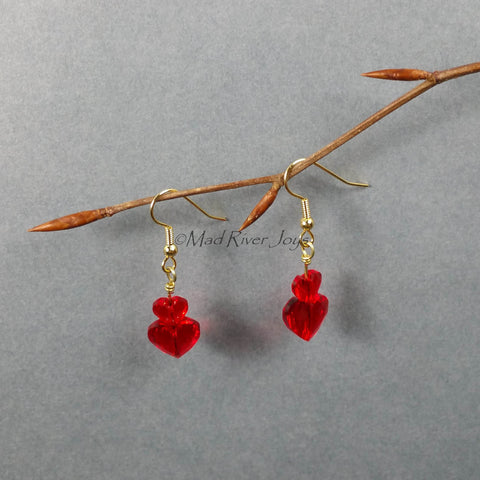 Earrings--Our Hearts Together