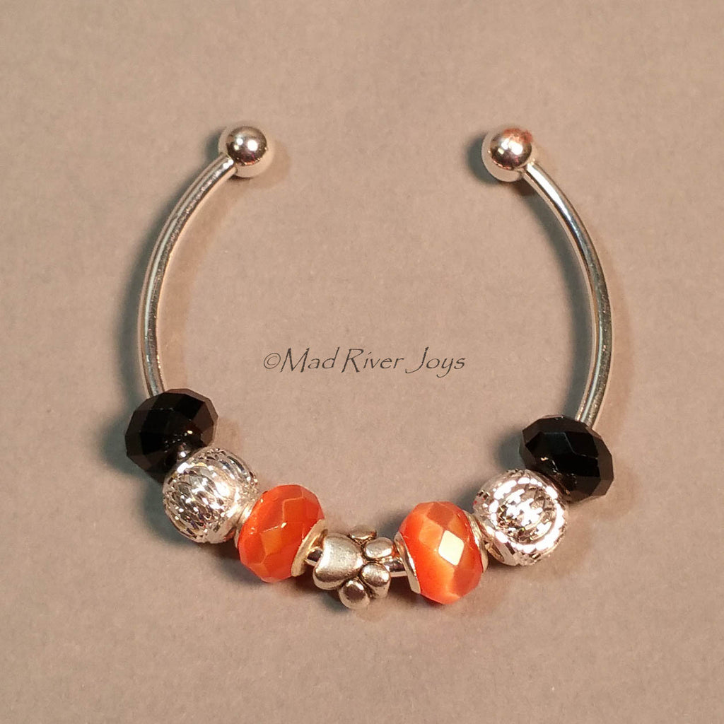 Bracelet--Cuff--Tiger Cub Colors