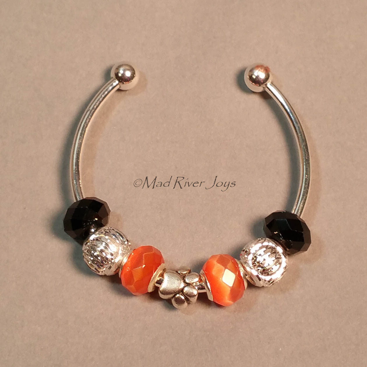 Bracelet--Cuff--Tiger Cub Colors