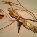 Bottle Stopper--Rhodonite Pink