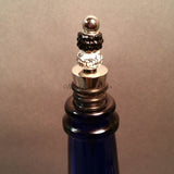 Bottle Stopper--Black and White
