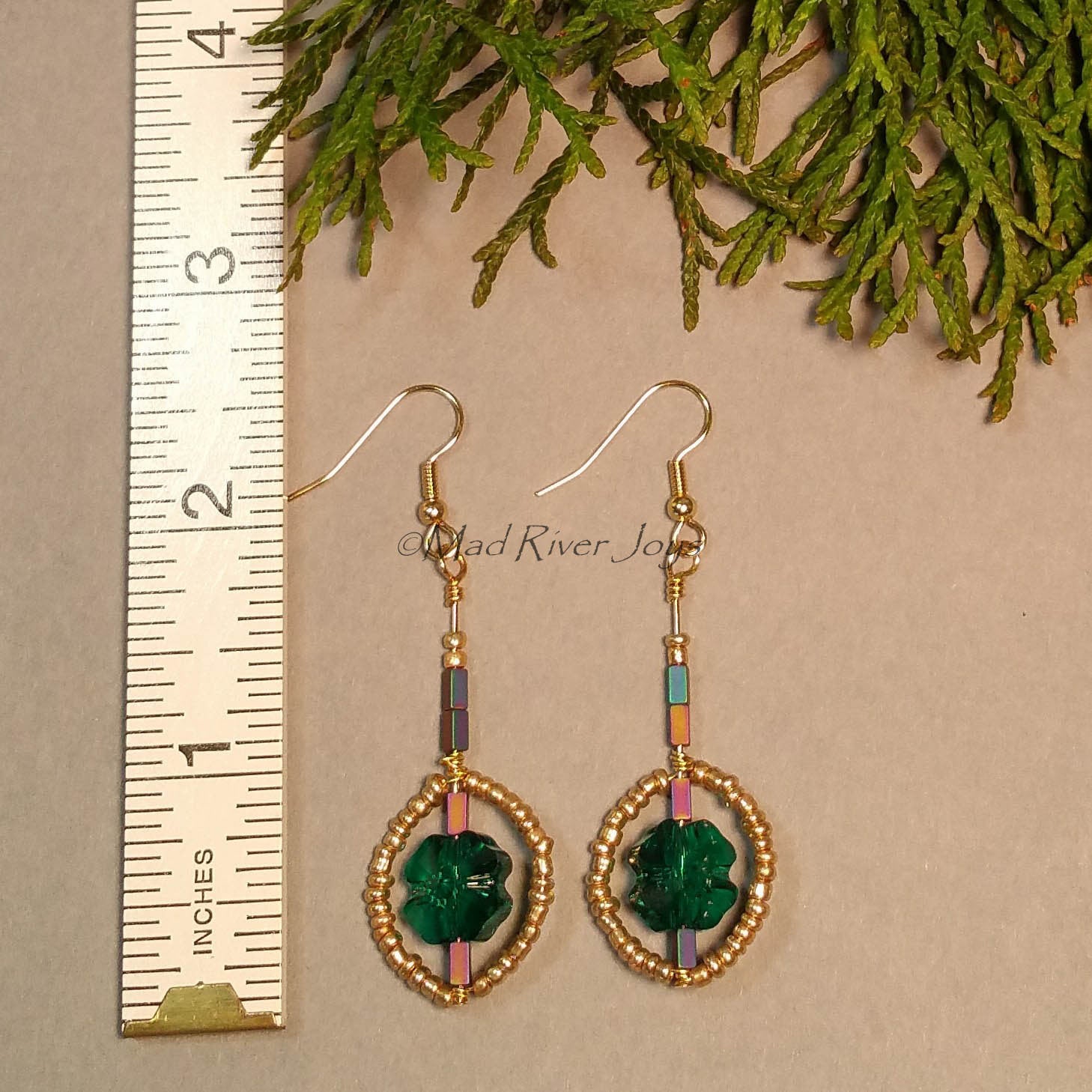 Earrings--Pot O' Gold