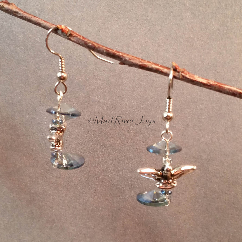 Earrings--Ethereal Flight