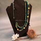 Necklace--Holy Trinity--Green