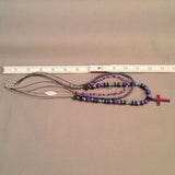 Necklace--Holy Trinity--Blue