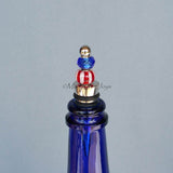 Bottle Stopper--Red, White, & Blue