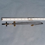 Necklace--Father, Son, & Holy Ghost--Gun Metal