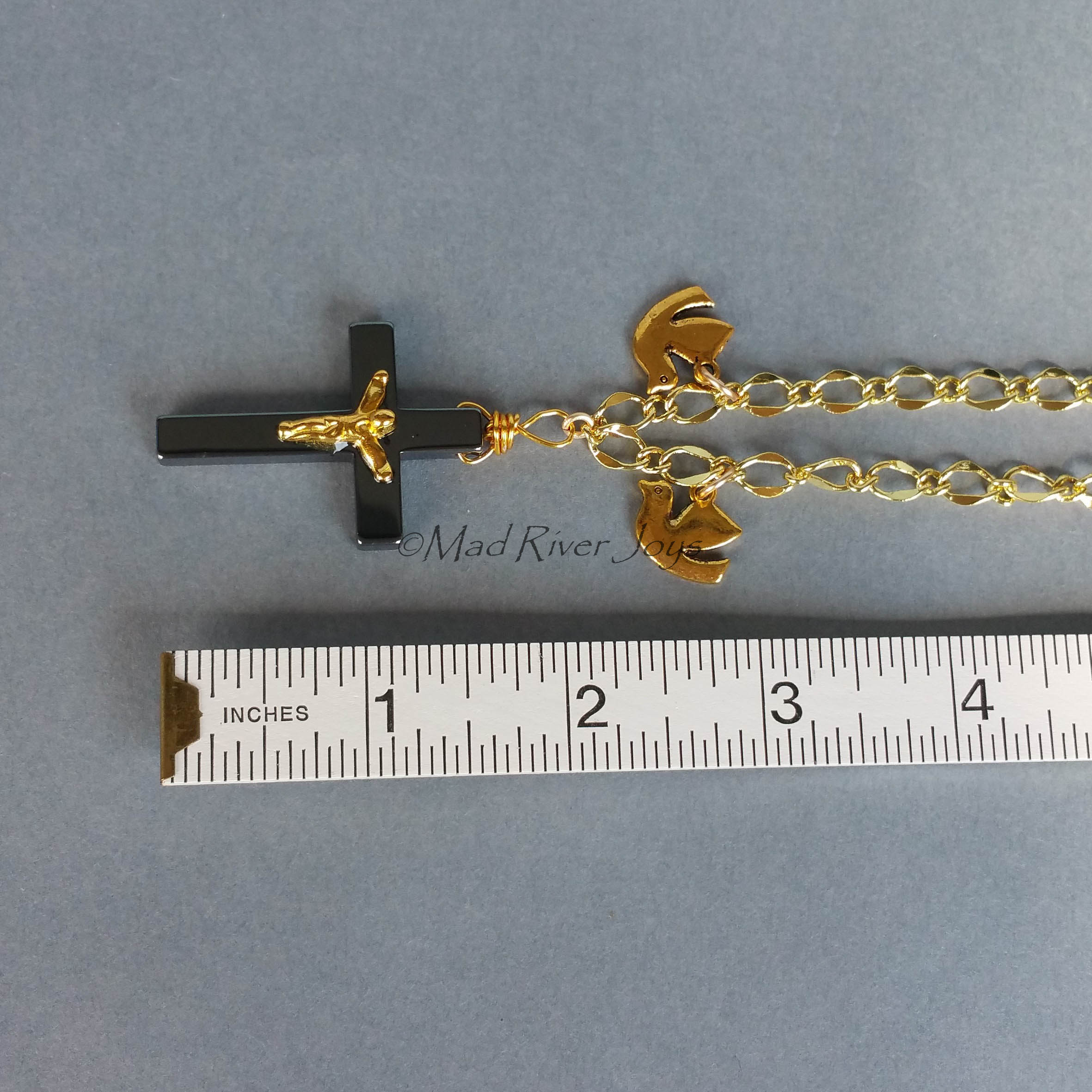 Necklace--Father, Son, & Holy Ghost--Gold