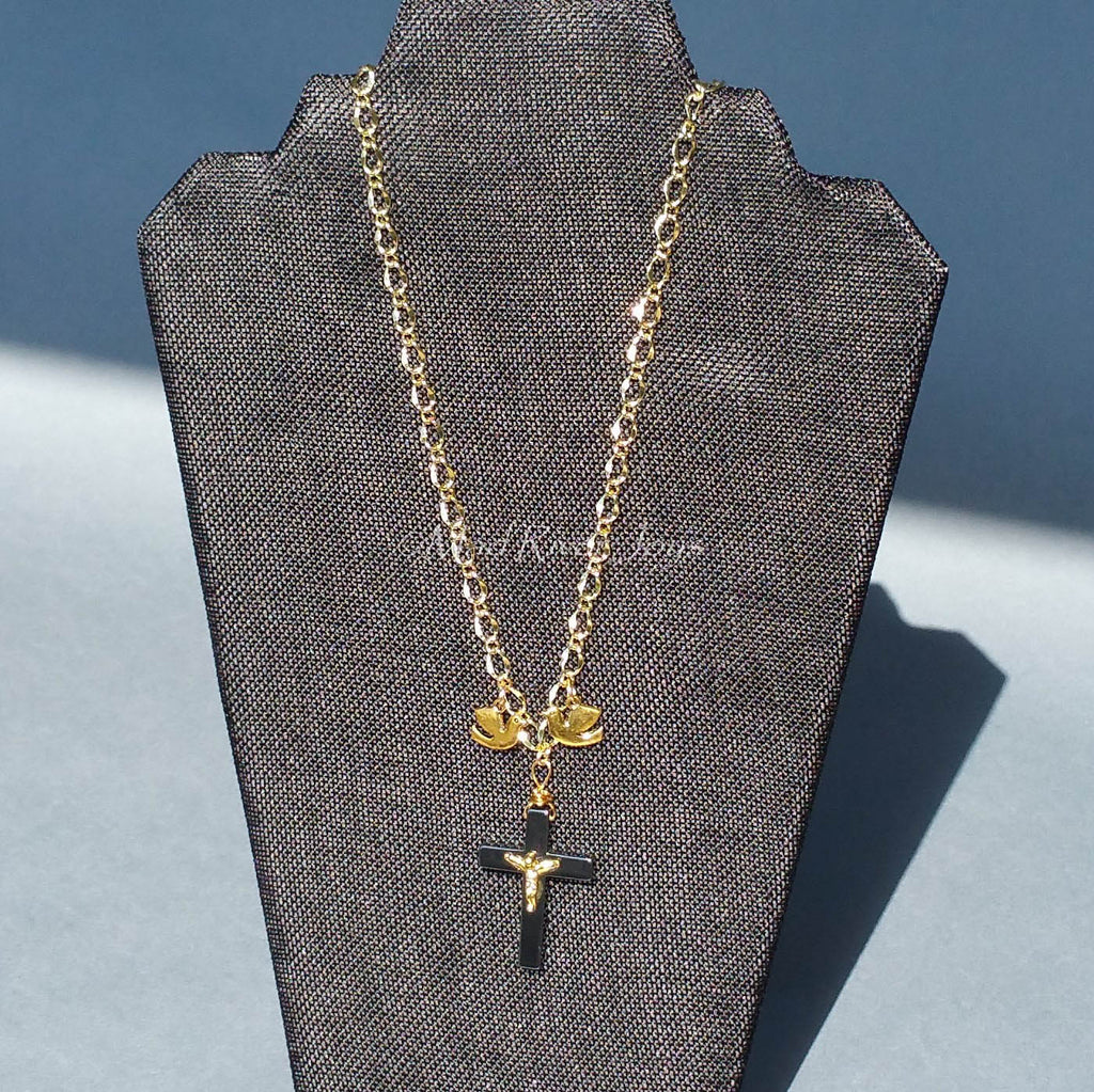 Necklace--Father, Son, & Holy Ghost--Gold