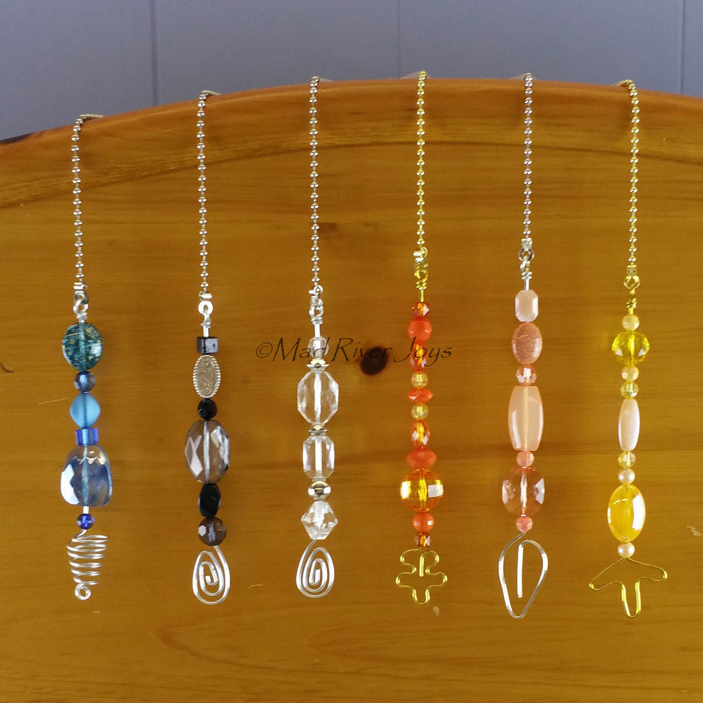 Pulls--Acrylic Beaded Ceiling Fan/Light Pull