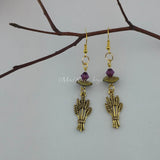 Earrings--Wheat Shocks