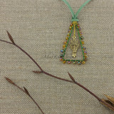 Necklace--Wheat Shock