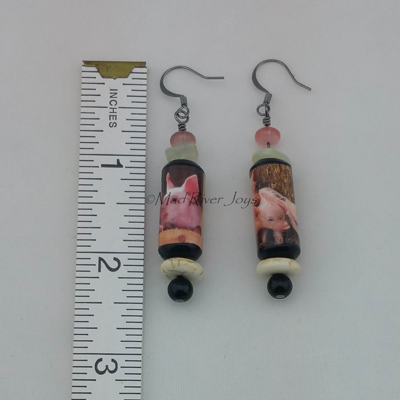 Earrings--Farmyard