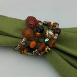 Napkin Rings--Fall Brown