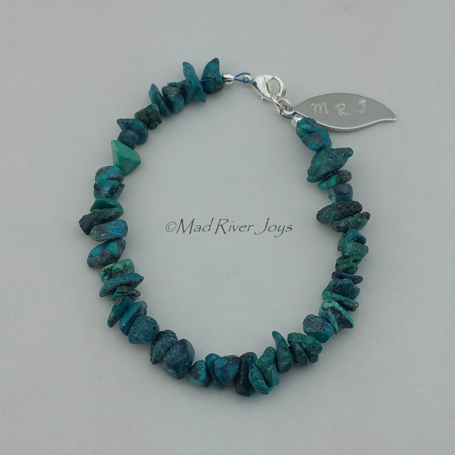 Anklet--Natural Stone Pebble