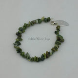Anklet--Natural Stone Pebble