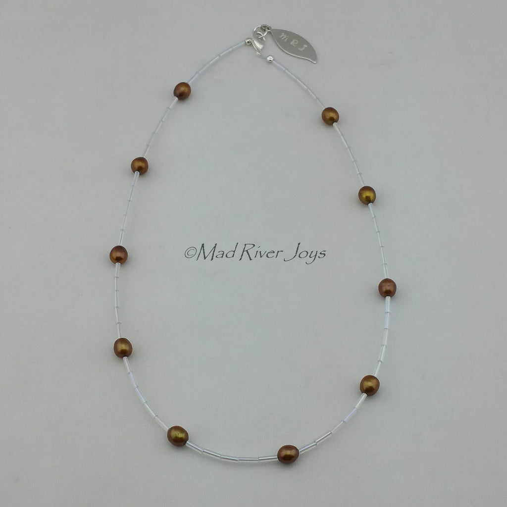 Necklace--Liquid Pearl