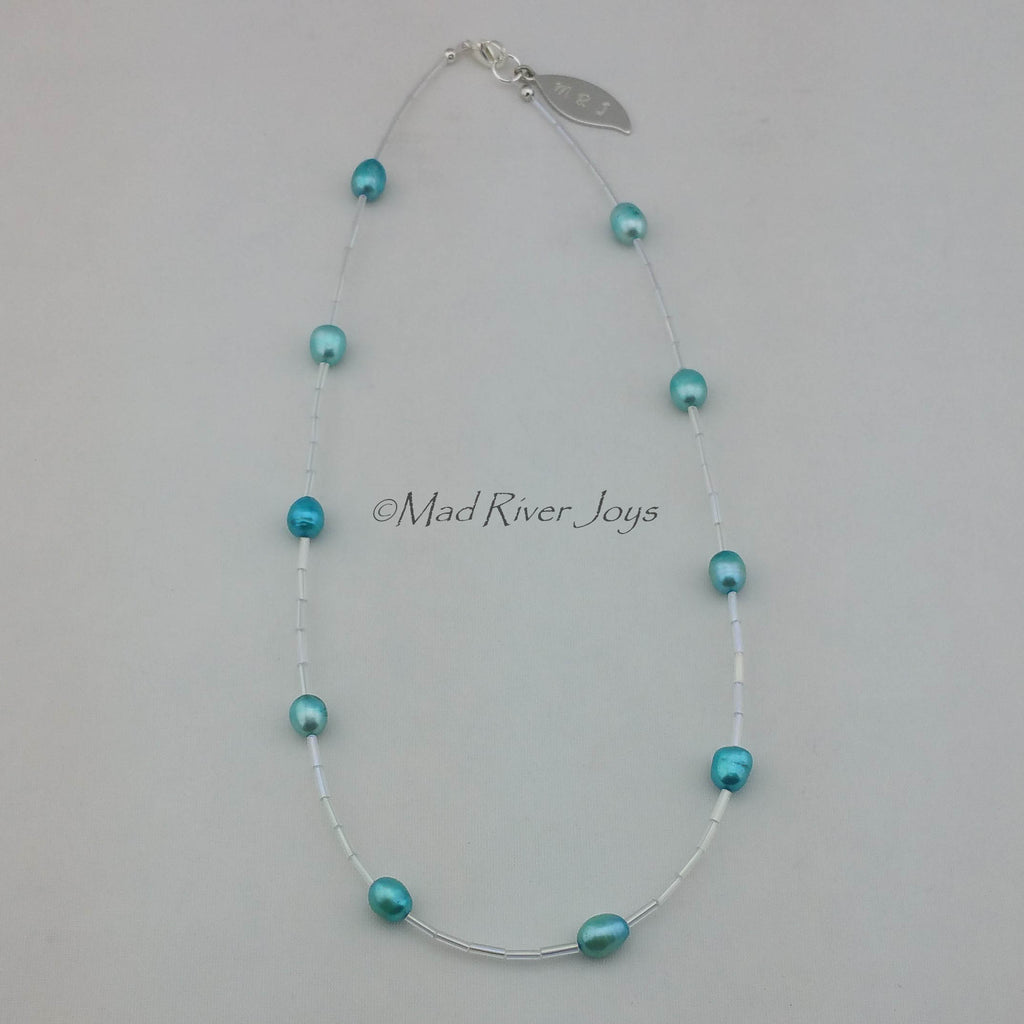 Necklace--Liquid Pearl