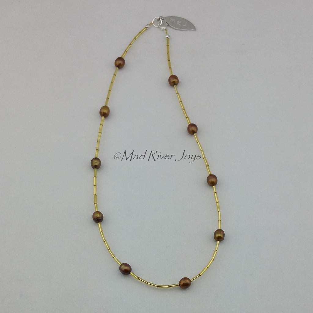 Necklace--Liquid Pearl