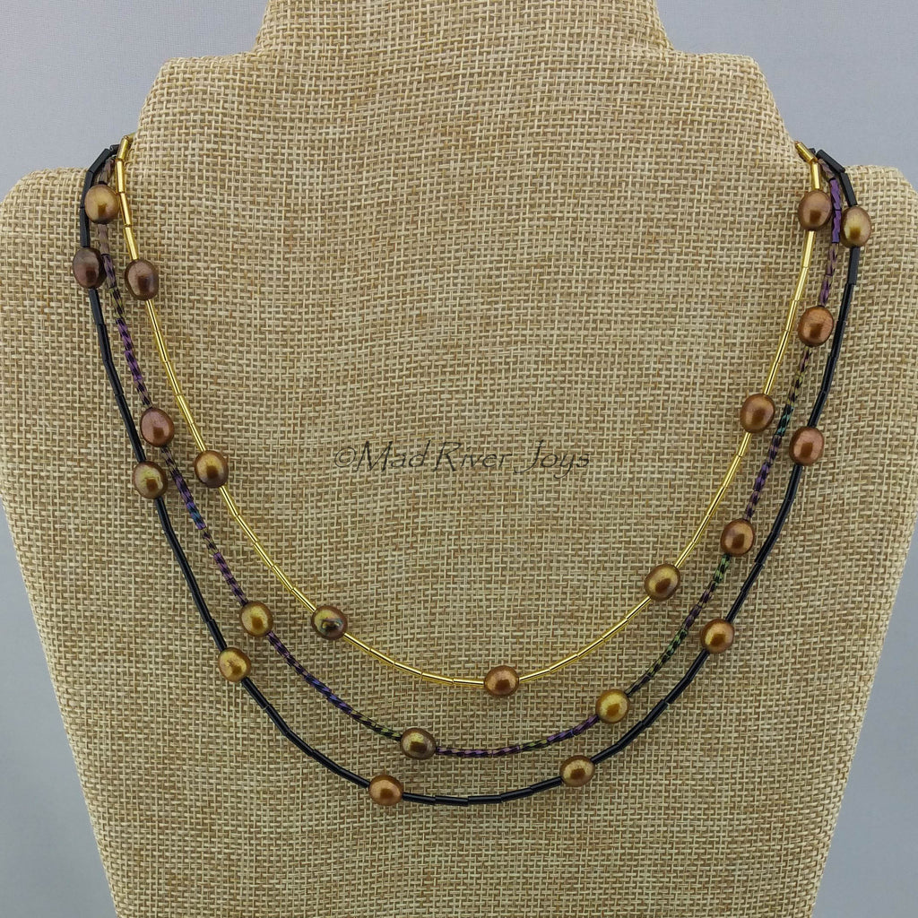 Necklace--Liquid Pearl