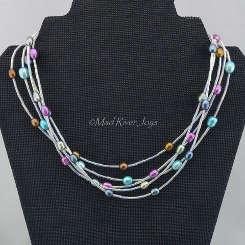 Necklace--Liquid Pearl