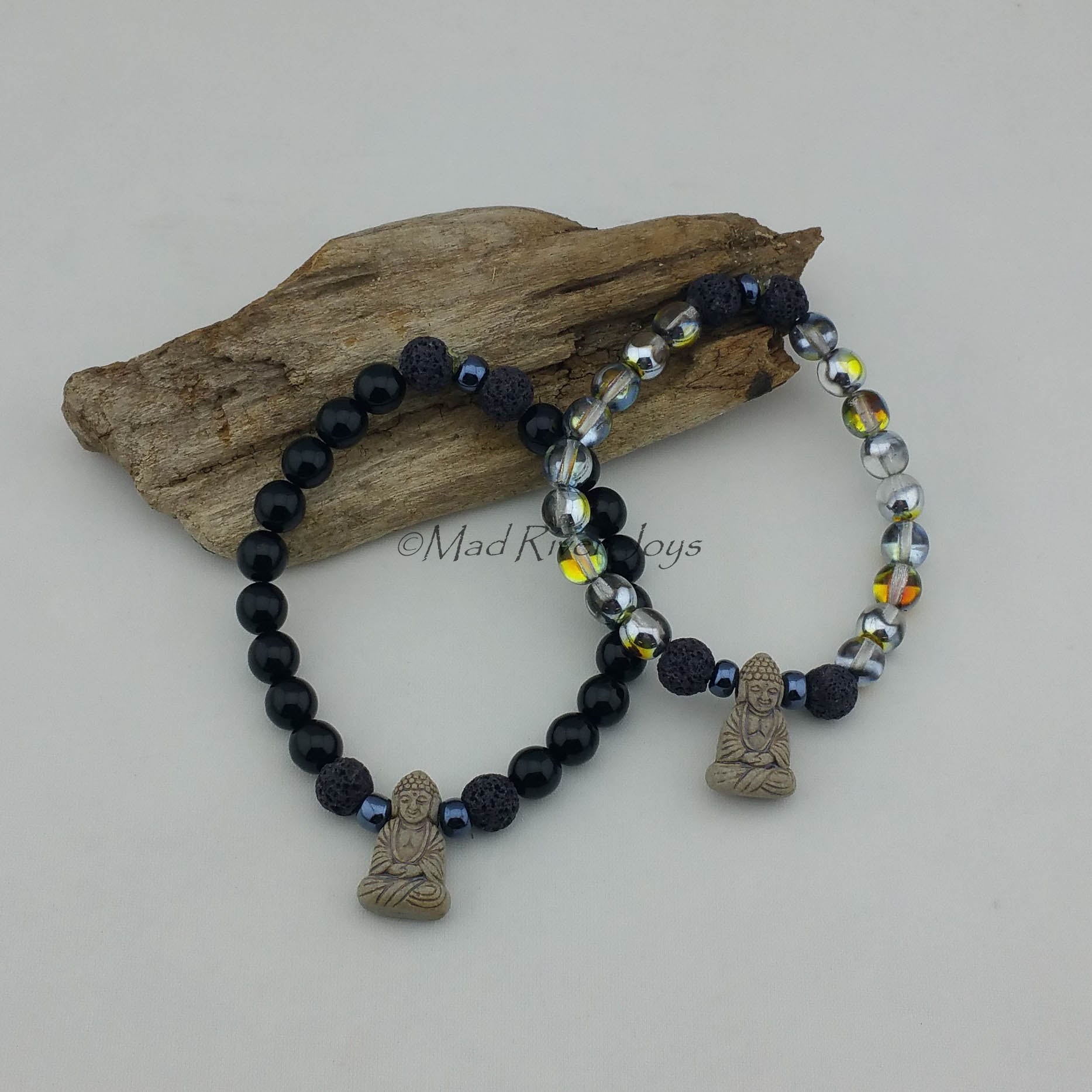 Bracelet--Stretch--Aroma--Charm--Druk--8mm