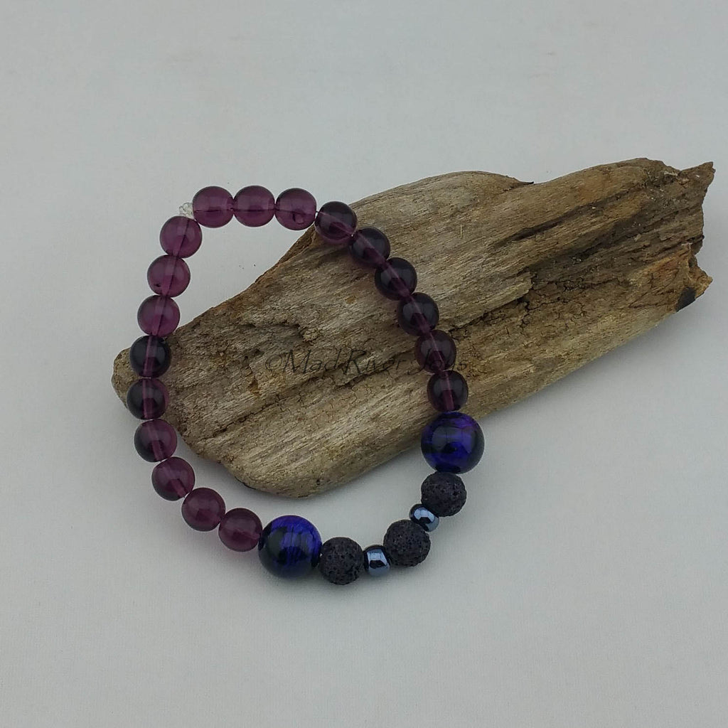 Bracelet--Stretch--Aroma--Druk--8mm