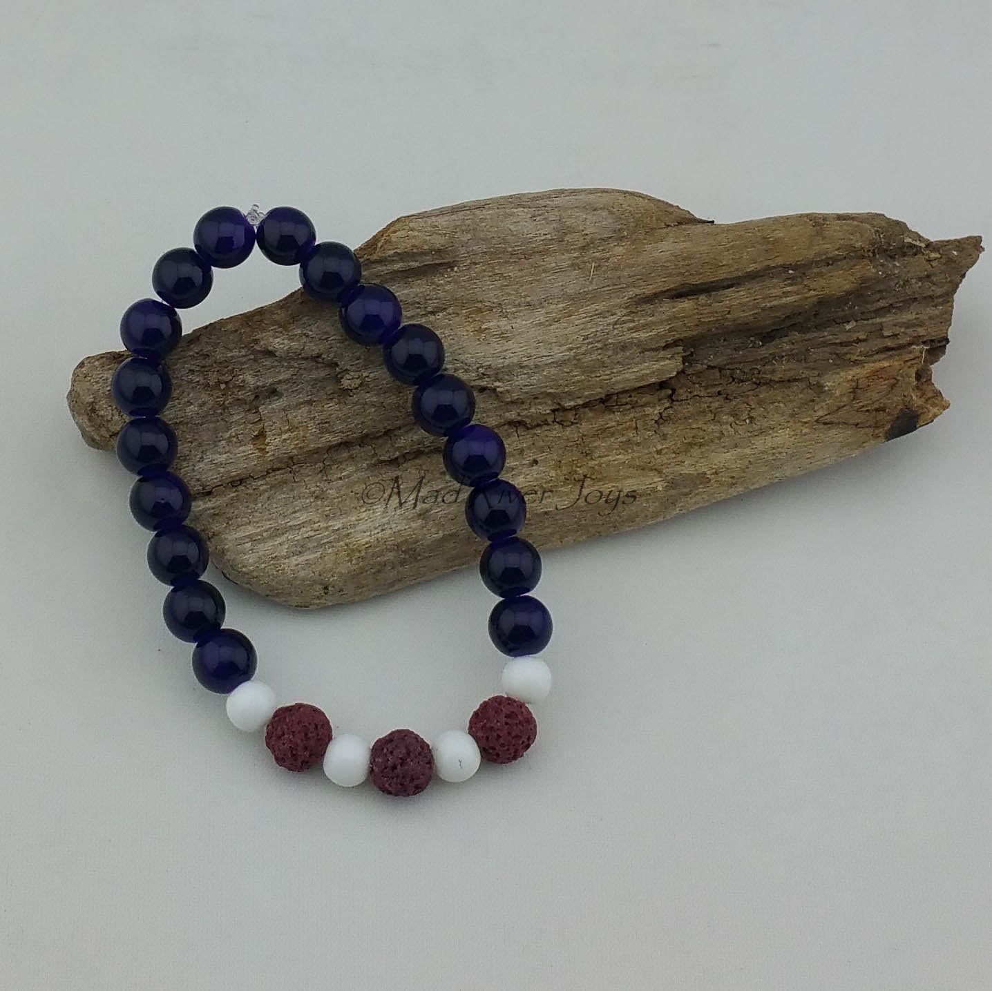 Bracelet--Stretch--Aroma--Druk--8mm