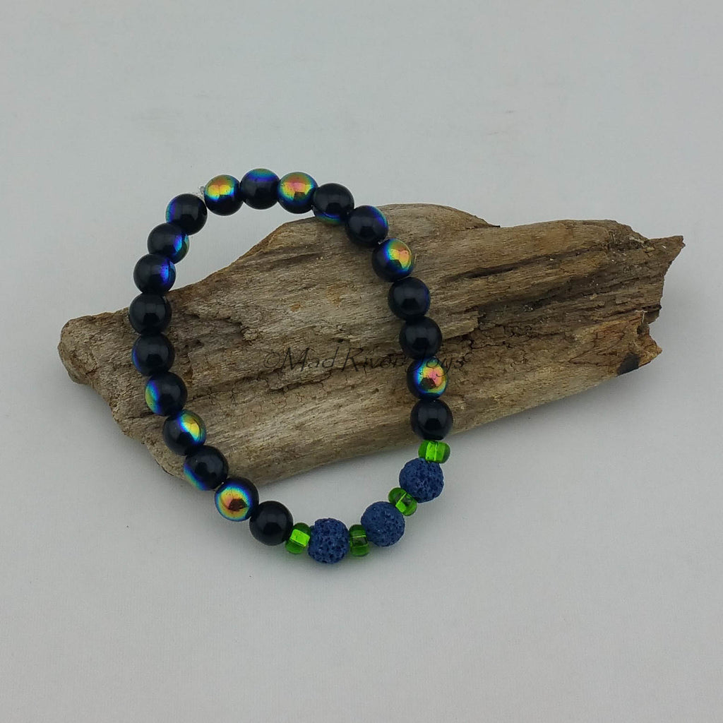 Bracelet--Stretch--Aroma--Druk--8mm