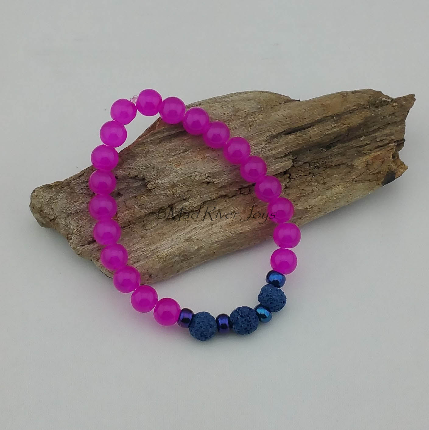 Bracelet--Stretch--Aroma--Druk--8mm