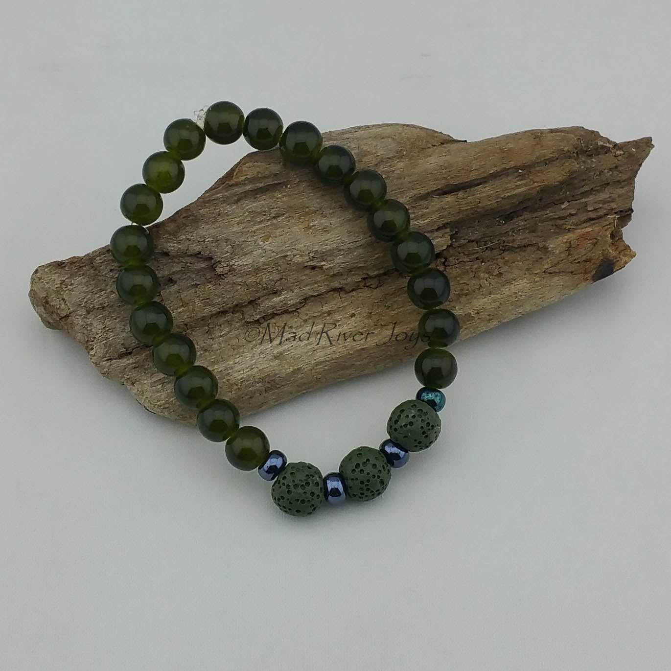 Bracelet--Stretch--Aroma--Druk--8mm