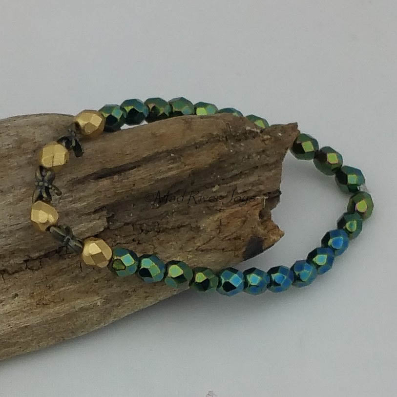 Bracelet--Stretch--Dragonfly Minnies