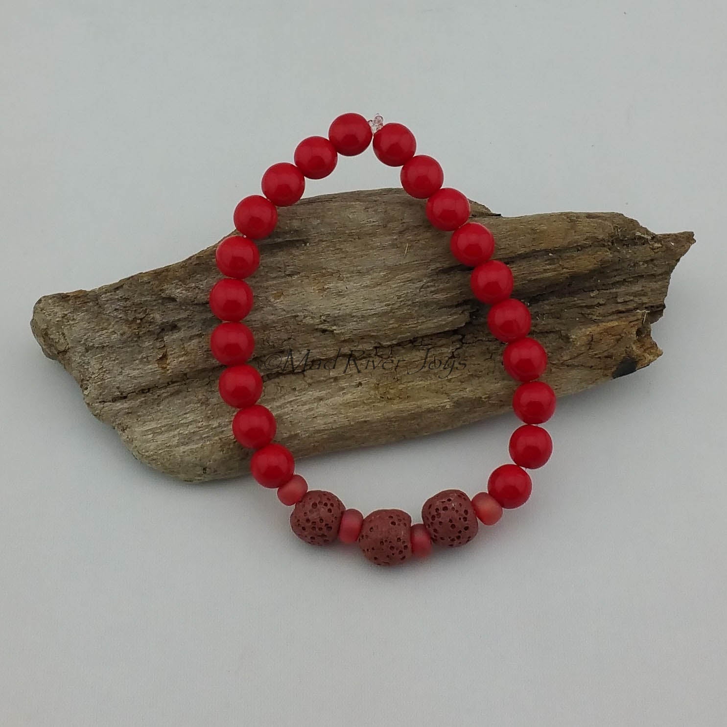 Bracelet--Stretch--Aroma--Druk--8mm