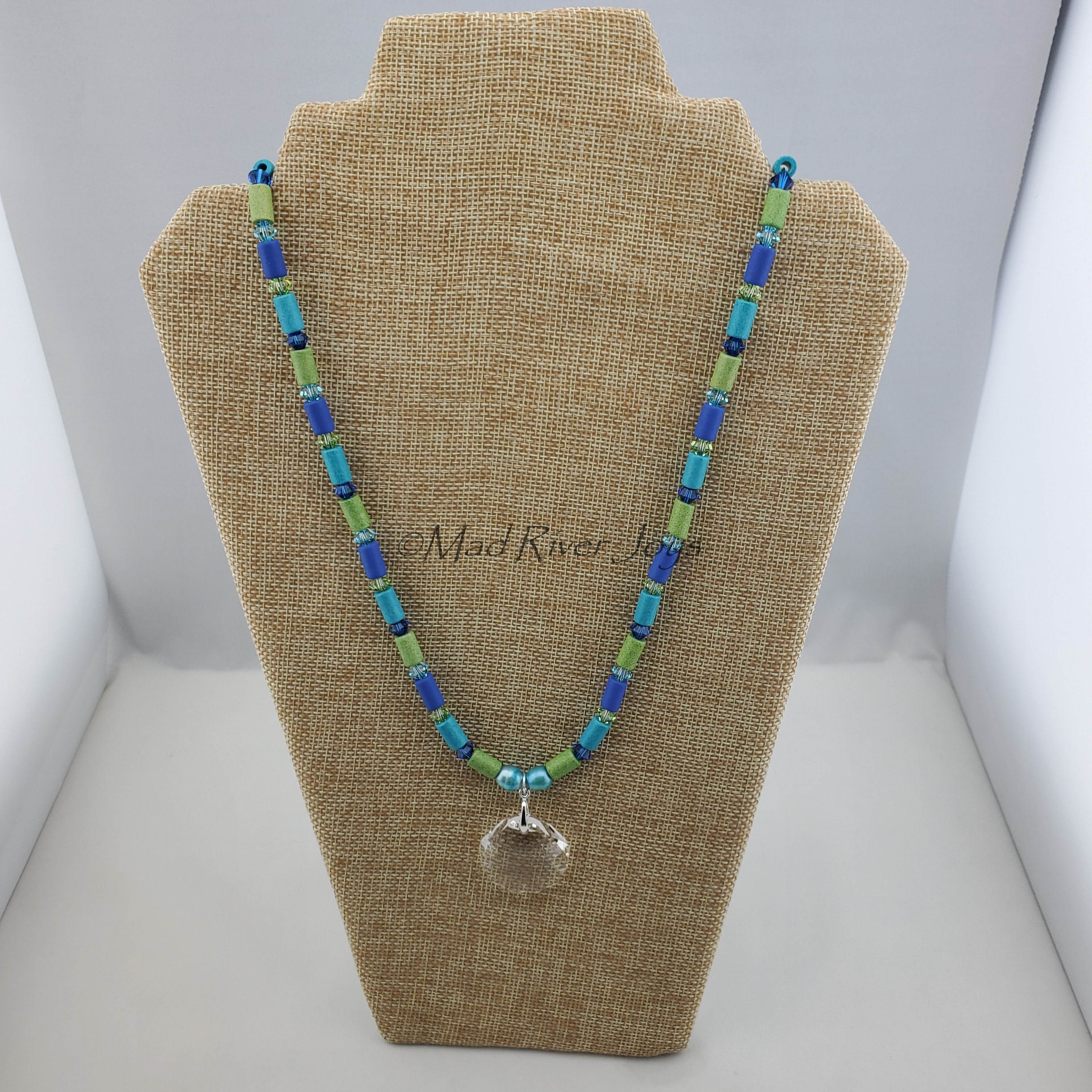 Necklace--Scallop & Pearls